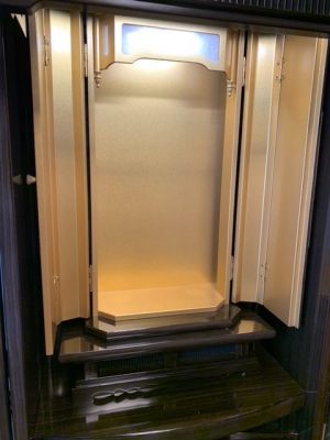 創価学会会館型仏壇のLED