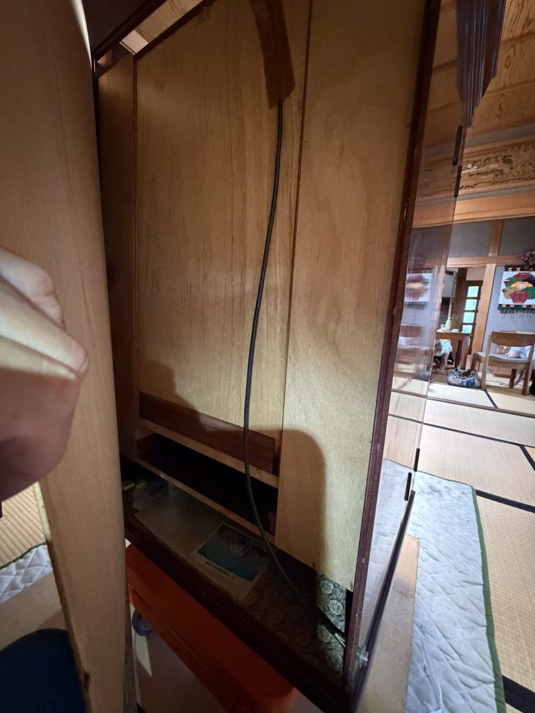 仏壇の配線工事