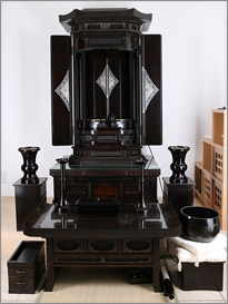 美勝シャム柿机をセットした画像