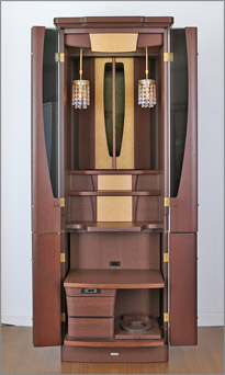 大戸を開けて斜めの画像