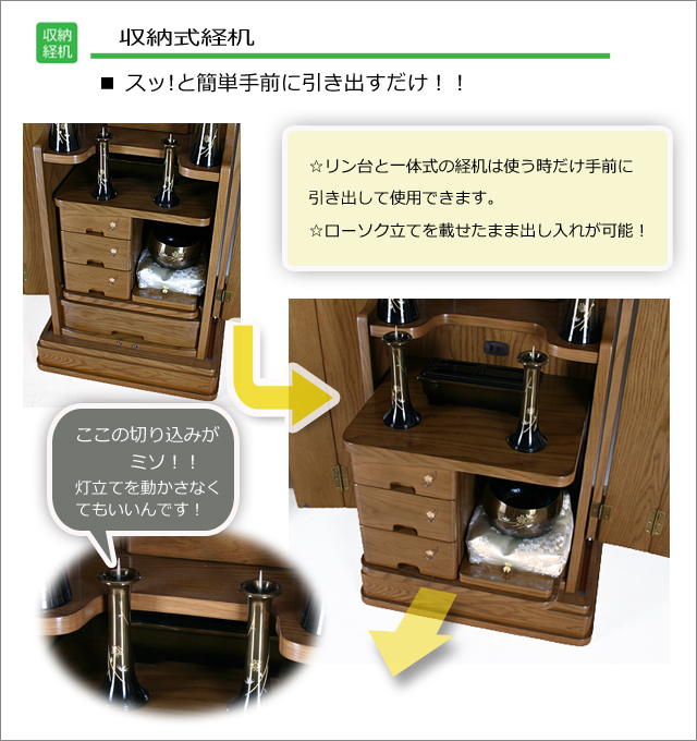 アップする収納力