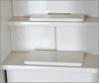 アイボリーホワイトの2点仏具