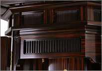 上部の格子欄間