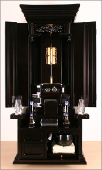 クリスタルキャンドルを設置